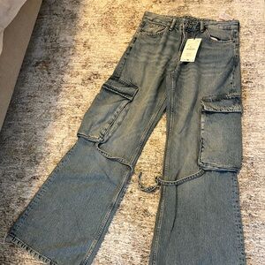 Zara Cargo denim